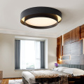 Lampe d'éclairage à plafond rond en acrylique LED pour la chambre